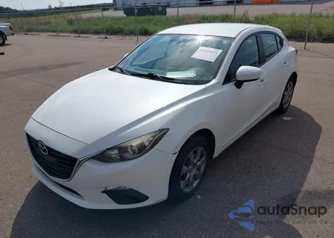 2014 Mazda Mazda3 I Sport z USA, uszkodzony, nr VIN JM1BM1K77E1146832